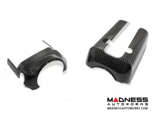 Alfa Romeo Giulia Steering Wheel Trim - Carbon Fiber - Shroud - LHD